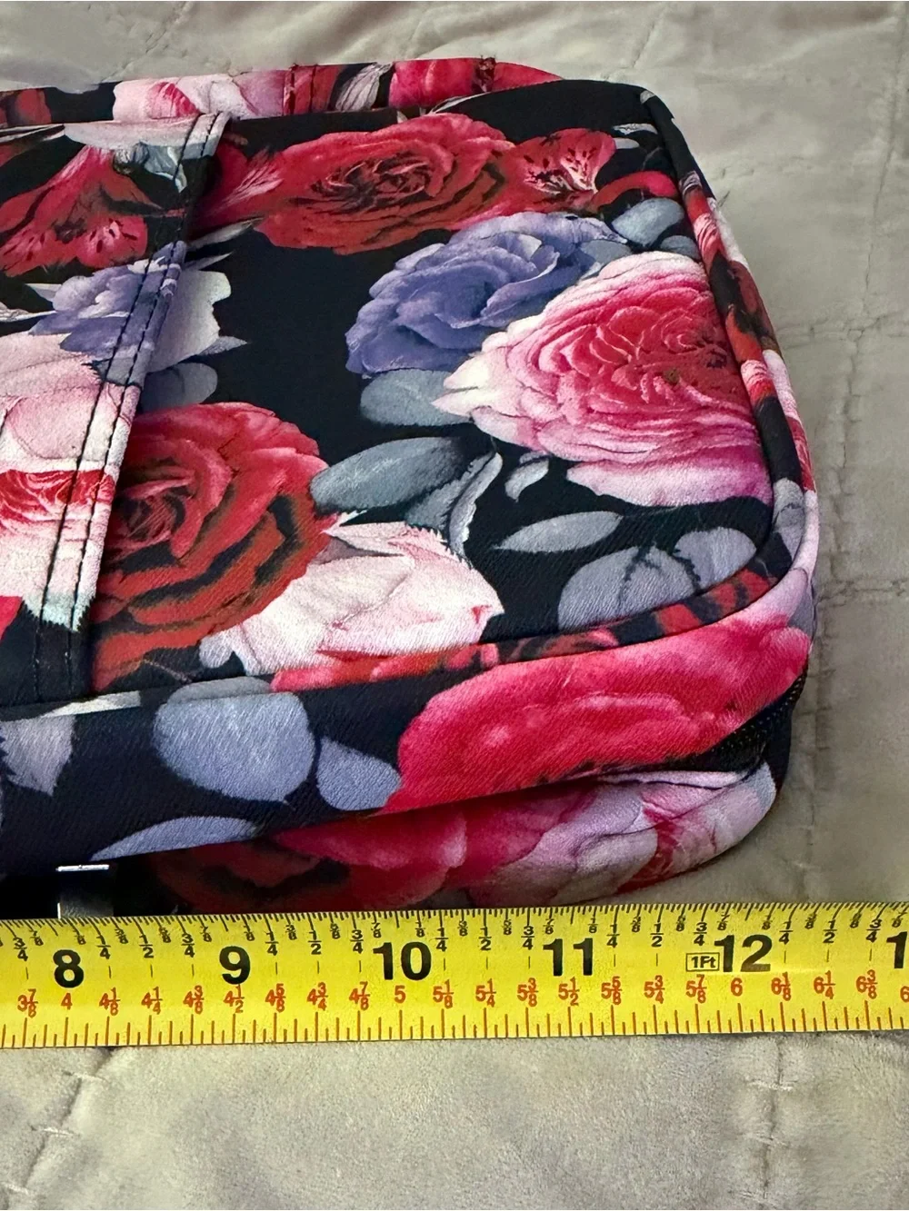 Large Floral Art Supply Organizer Case Colored Pencil Marker Storage Holder